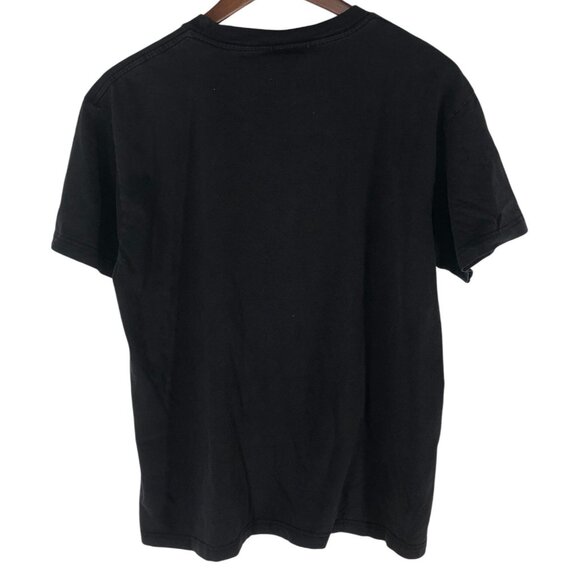 Fox Mens L Black Graphic T-Shirt  The Dreams That Stuff Is Made From 100% Cotton - Picture 2 of 7